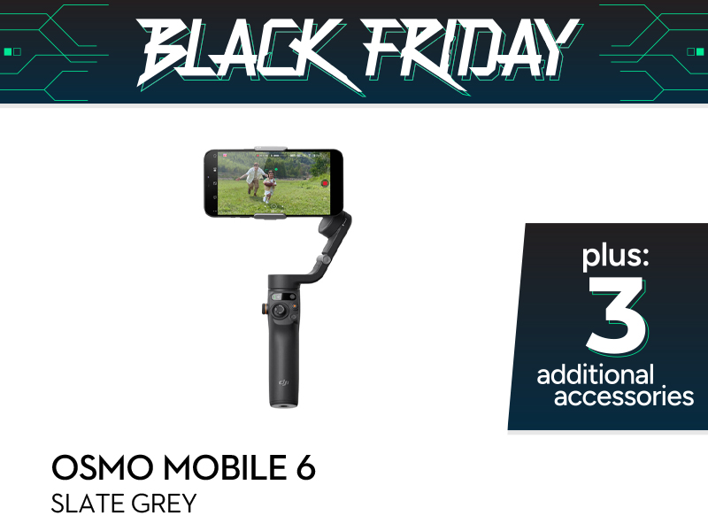 Osmo Mobile 6 Black Friday Combo (Slate Grey)